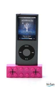 speaker per ipod e iphone rosa hi- brick