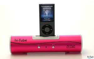 speaker stereo rosa hi-Tube