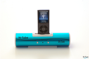 speaker stereo azzurro hi-Tube