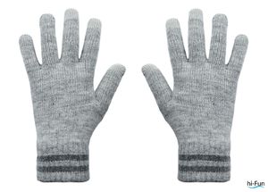 guanto touchscreen donna grigio hi-glove classic