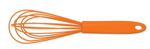 frusta silicone 23 cm arancione colourworks