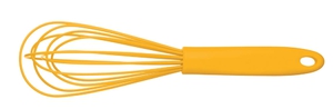 frusta silicone 23 cm gialla colourworks