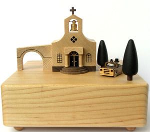 carillon musicale legno matrimonio