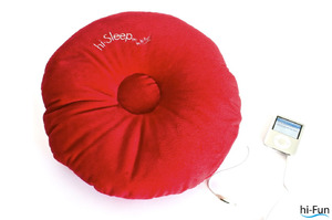 cuscino speaker rosso hi-Sleep