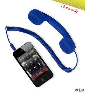CORNETTA TELEFONICA MINI blu HI-RING mini 