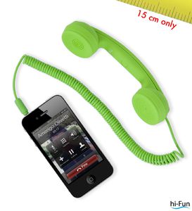 cornetta telefonica mini verde HI-RING mini