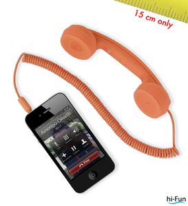 CORNETTA TELEFONICA mini arancio  HI-RING mini 