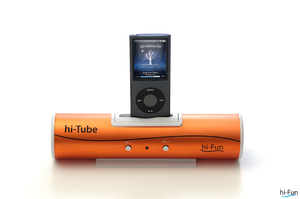 speaker stereo arancione hi-Tube