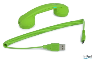 CORNETTA TELEFONICA BLUETOOTH MINI verde HI-RING MINI BLUETOOTH