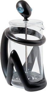infusiera caffettiera a presso-filtro resina termoplastica/vetro 8 tazze nera inka