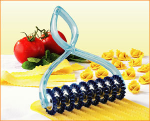 rotella taglia pasta multipla regolabile blu Pastabike
