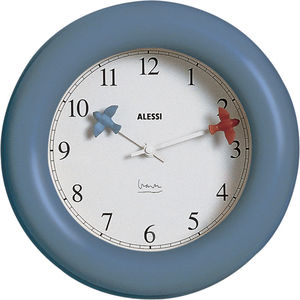 orologio da parete azzurro kitchen clock