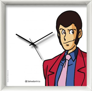 orologio da parete quadrato cm 43x43 lupin SERIE LUPIN 